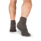 Anklet - Charcoal Heather - Men/Women L - Grip Socks