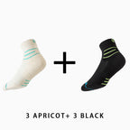 Men's Breathable Medium Fitness Socks（6 pairs）