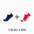 Men's Profession Low Cut Running Socks(6 pairs）
