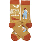 "Awesome Chicken Mom" Socks (SALE)