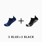 Men's Profession Low Cut Running Socks(6 pairs）