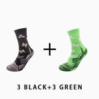 Women's Reflective Running Socks（6 pairs）