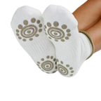 Breathable Barre Sticky Socks For Studio Control