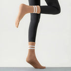 Breathable Yoga Toe Socks With Non-Slip Comfort