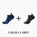 Profession Thin Men's Running Socks（6 pairs）