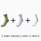 Men's Breathable  Mid-calf Cycling Socks （6 pairs）