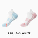 Profession Non-slip Women's Running Socks(6 pairs）