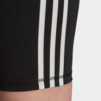 Women's adidas Training Essentials 3-Stripes High-Waisted Short Leggings