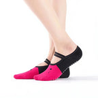 Cartoon Pattern Pilates Socks Grip For Yoga & Dance
