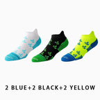 Men's Short Thin Running Socks（6 pairs）