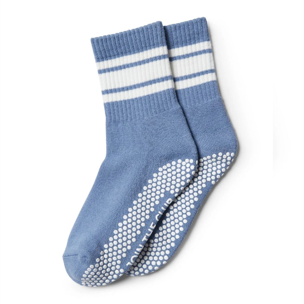 Retro Crew - Grip Socks - (Barre / Pilates)