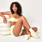 Retro Crew - Grip Socks - (Barre / Pilates)