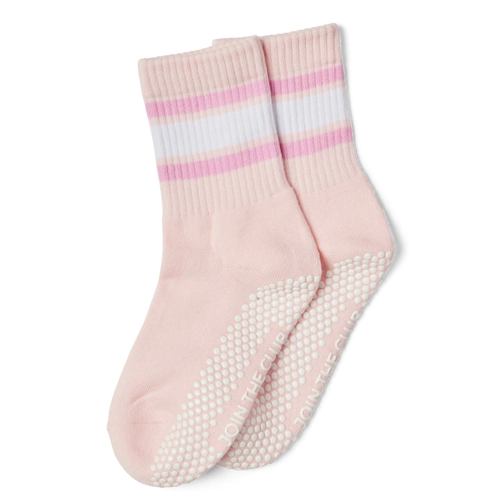 Retro Crew - Grip Socks - (Barre / Pilates)
