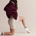 Retro Crew - Grip Socks - (Barre / Pilates)
