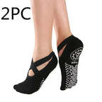 Cross Belt Barre Socks For Women