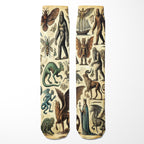 Cryptids and Mythological Creatures Socks