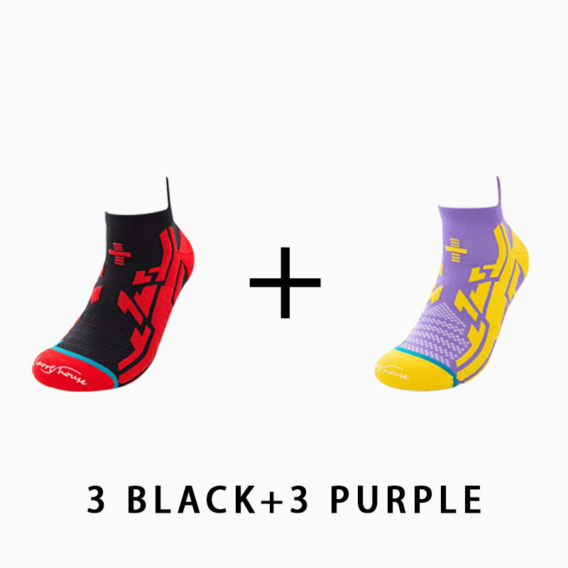Profession Men's Running Compression Socks(6 pairs)