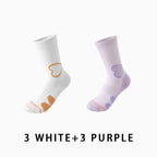 Women's Autumn/Winter Thickened Running Socks（6 pairs）