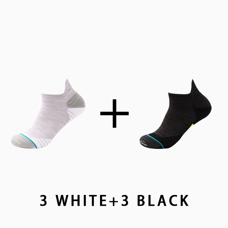 Profession Thin Men's Running Socks（6 pairs）