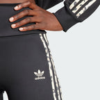 Women's adidas adidas Originals Leopard Luxe 3-Stripes Infill Flared Leggings