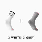 Mid Crew Towel Bottom Women's Cycling Socks（6 pairs）