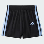Kids' adidas Two-Piece Short Sleeve Graphic Cotton Tee and 3-Stripes Shorts Set