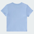 Kids' adidas Two-Piece Short Sleeve Graphic Cotton Tee and 3-Stripes Shorts Set