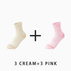 Mid-calf Breathable Women's Sport Socks (6 pairs）