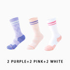 Professional Women Breathable Running Socks（6 pairs）