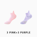 Women's Short Running Compression Socks(6 pairs）