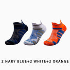 Breathable Men's Running Compression Socks（6 pairs）