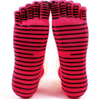 Five Toe Grip Yoga Socks For Women