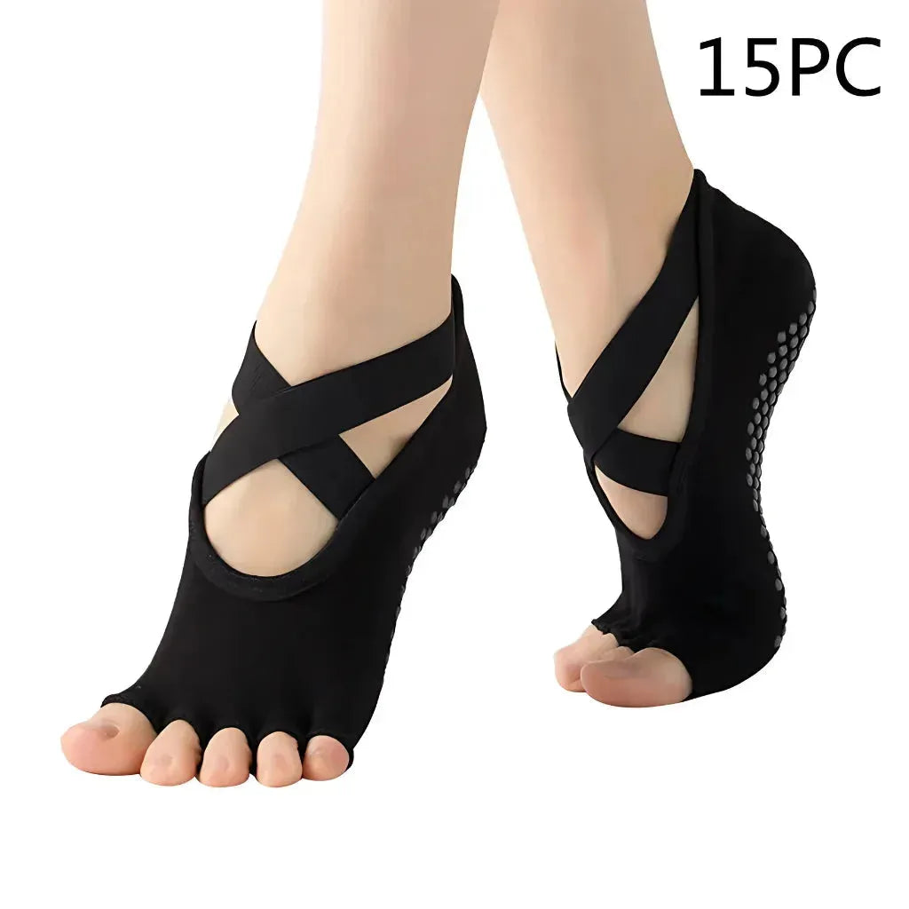 Five Toe Socks For Yoga And Pilates Control