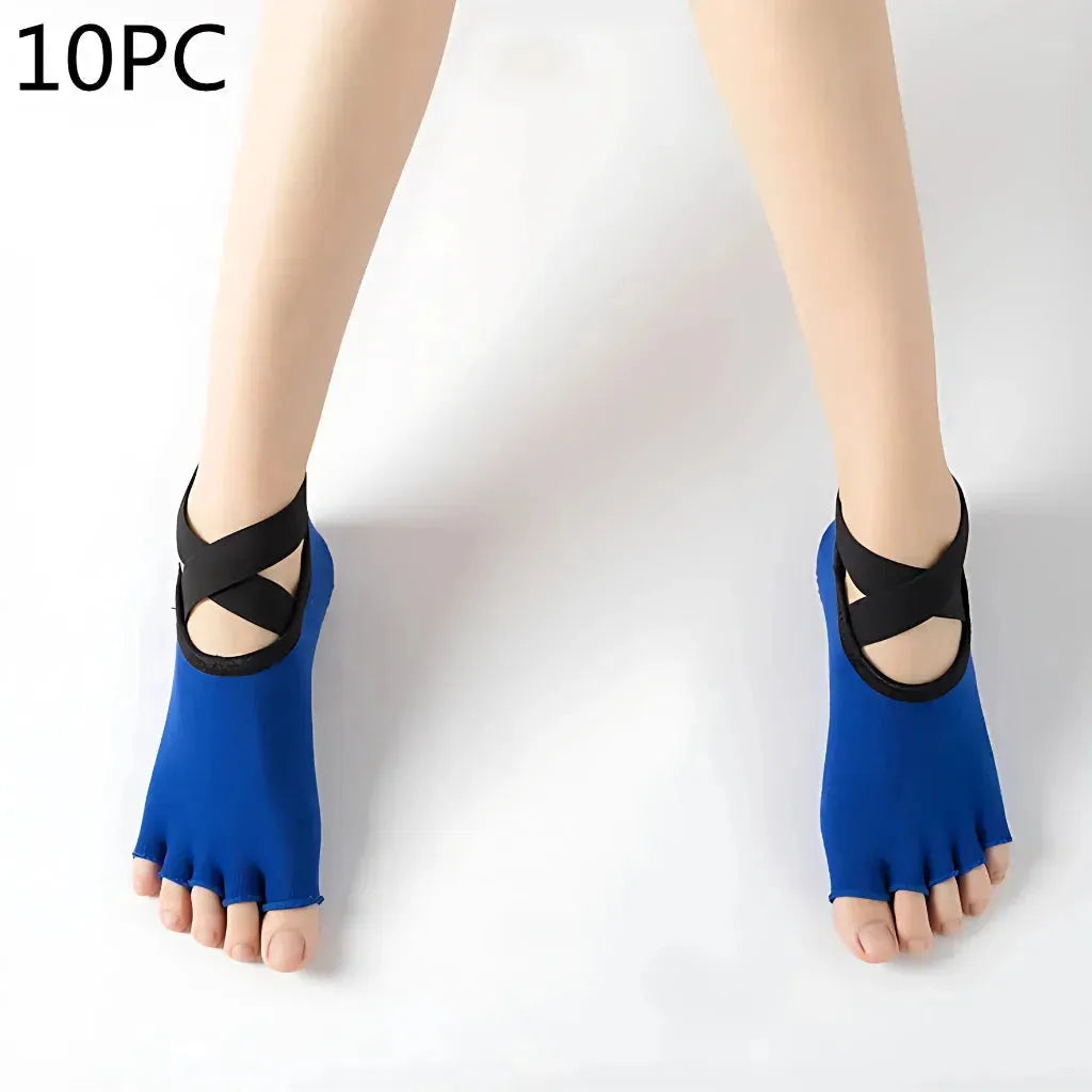 Five Toe Socks For Yoga And Pilates Control