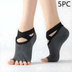 Five Toe Socks For Yoga And Pilates Control