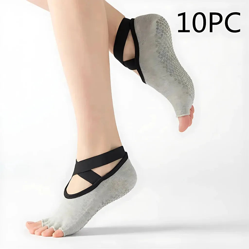 Five Toe Socks For Yoga And Pilates Control