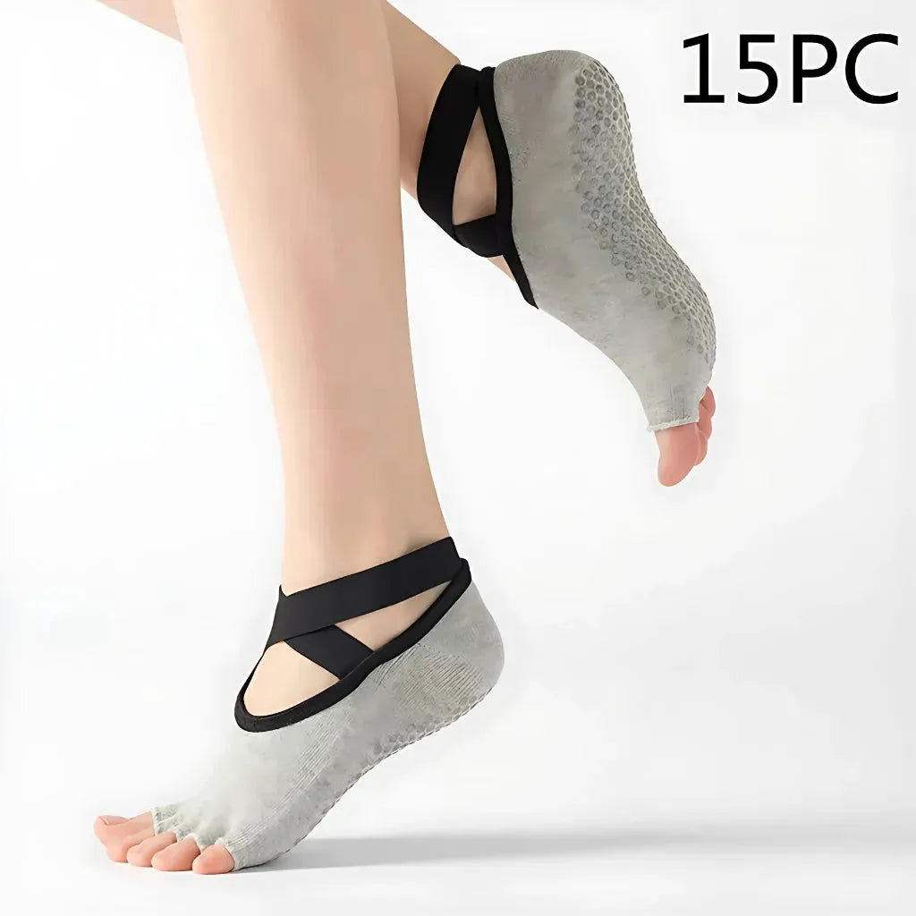 Five Toe Socks For Yoga And Pilates Control