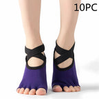 Five Toe Socks For Yoga And Pilates Control