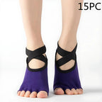 Five Toe Socks For Yoga And Pilates Control