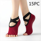 Five Toe Socks For Yoga And Pilates Control