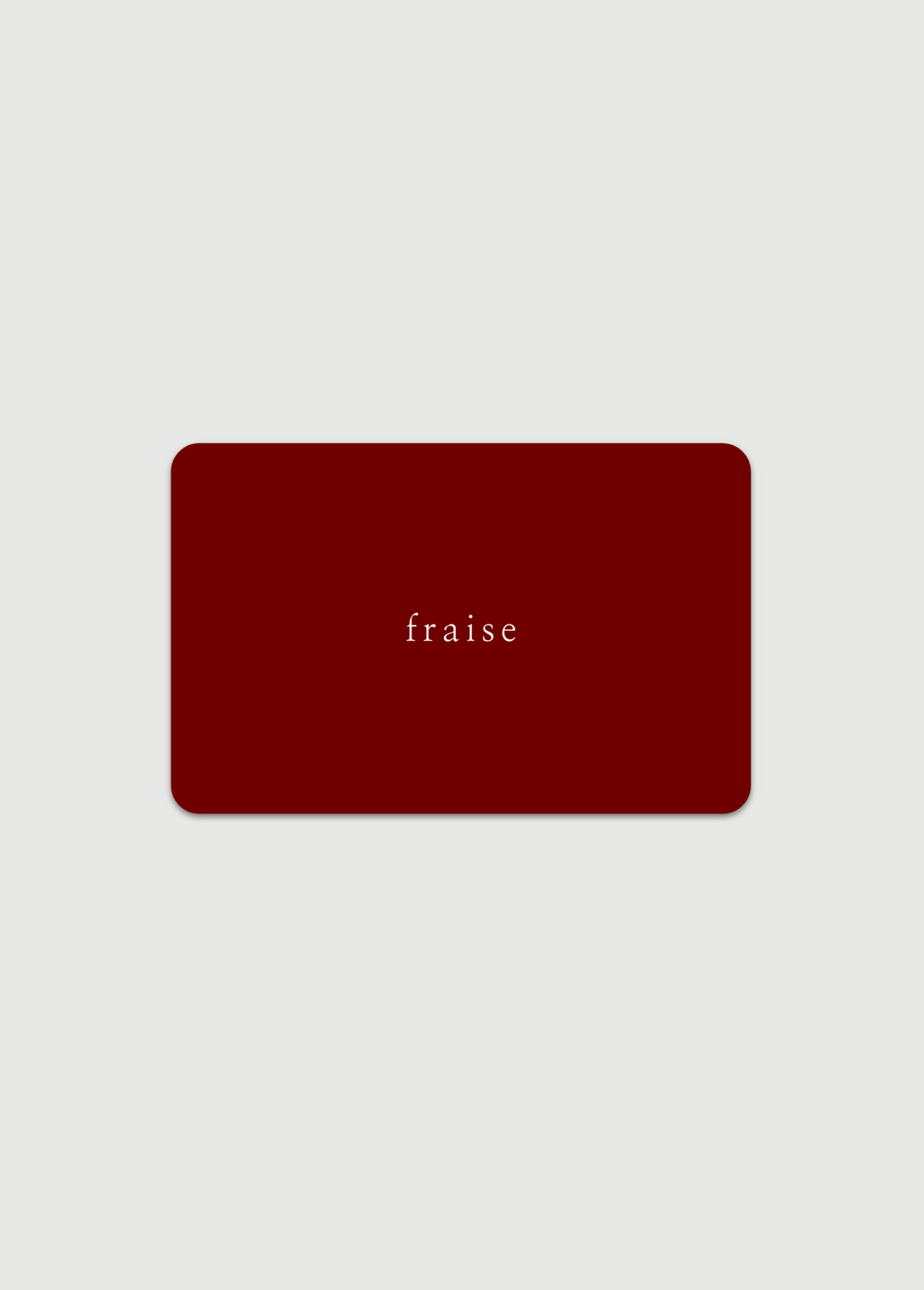 Digital Gift Card