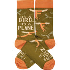 "It's A Bird It's A Plane...Last Flying F-"  Socks