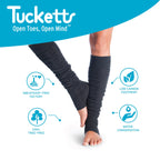 Leg Warmers - Ruched Garnet