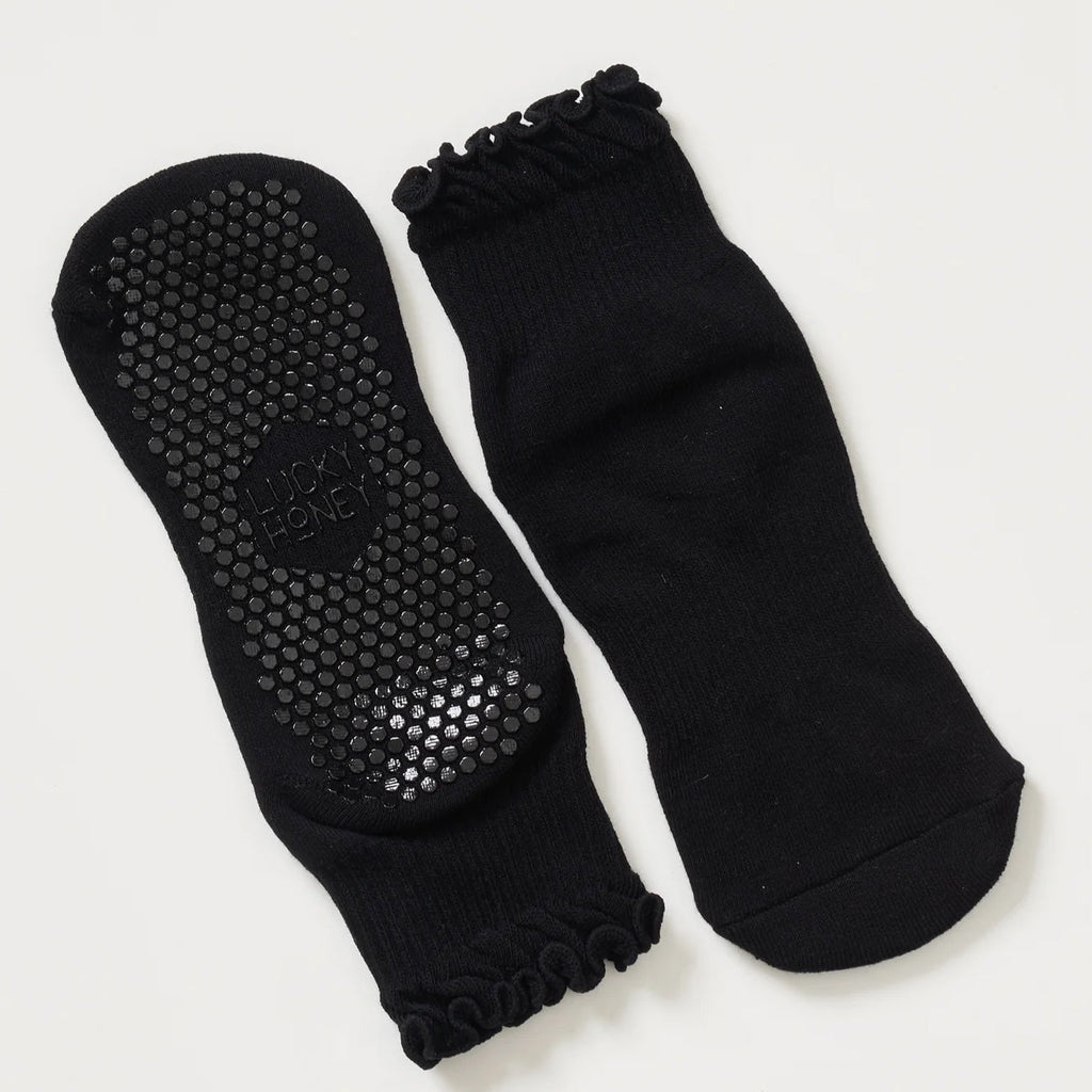 The Ruffle Grip Sock (Barre/Pilates)