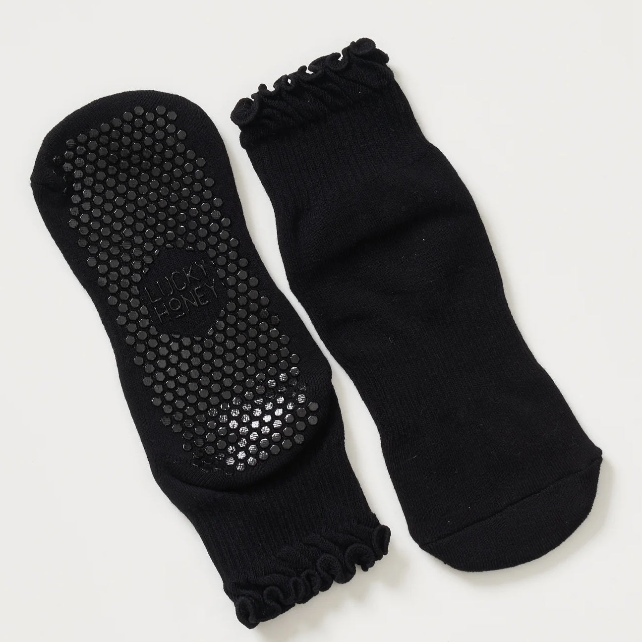 The Ruffle Grip Sock (Barre/Pilates)