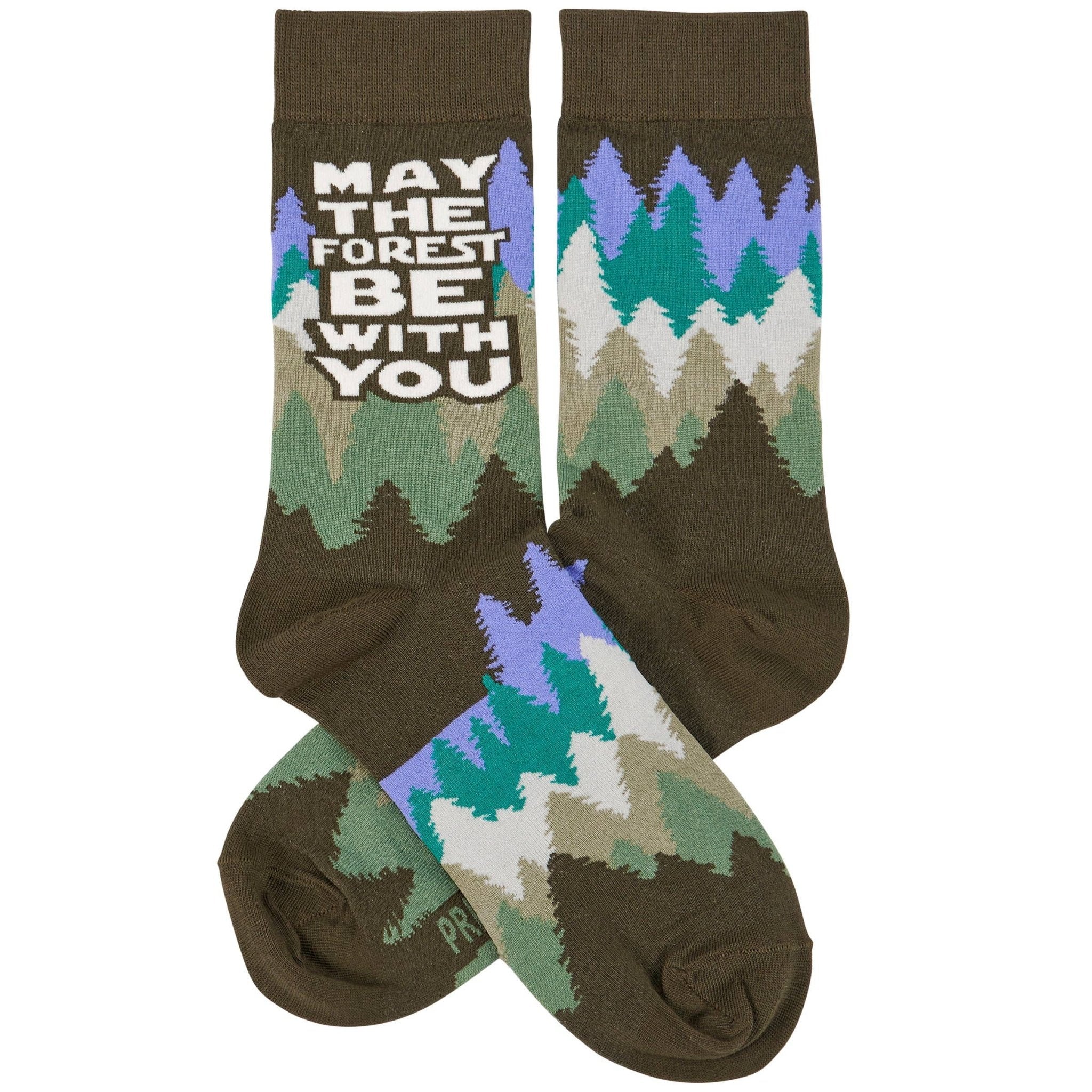 “May The Forest Be With You” Socks