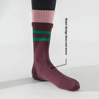Mid Calf Pilates Grip Socks For Women’s Studio Flow