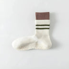 Mid Calf Pilates Grip Socks For Women’s Studio Flow