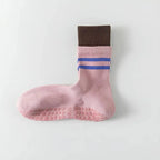Mid Calf Pilates Grip Socks For Women’s Studio Flow
