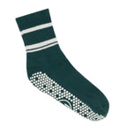 Crew Grip Socks - Sporty Stripe (Barre / Pilates)